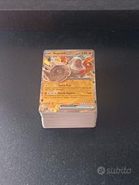 Mazzo 110 carte Pokémon con brillanti 