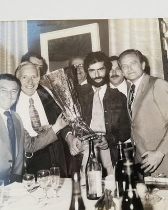 Juventus Coppa Uefa fotografia originale 1976/1977
