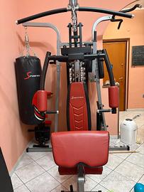 Stazione multifunzione palestra 