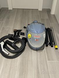 Vaporetto Polti, aspira e lava pavimenti.