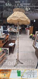 Codice: 10239 LAMPADA DA TERRA ANNI 50 FUSTO IN F