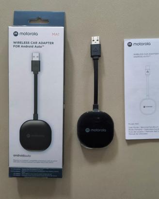 MOTOROLA MA1 WIRELESS CAR ADAPTER PER ANDROID AUTO