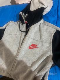 Nike tech felpa con cappuccio e zip