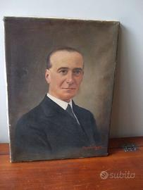 ritratto olio su tela Guido Gajetti