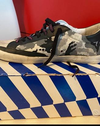 Golden Goose Superstar Camouflage Grey 44