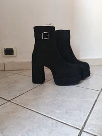 Scarpe con plateau taglia 43