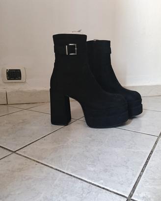 Scarpe con plateau taglia 43