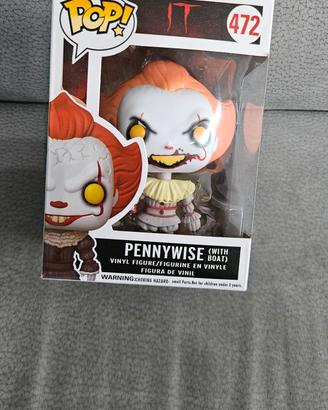 Pop! IT Pennywise with Boat 472 Figure