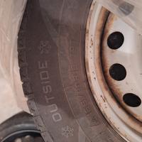 Gomme invernali complete cerchi in ferro 