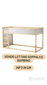 Lettino soppalco bambini