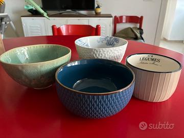 Set 4 ciotole carinissime nuove