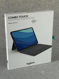 Logitech Combo Touch iPad Pro 12.9" cover tastiera