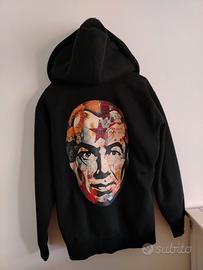 Felpa con cappuccio Obey nera