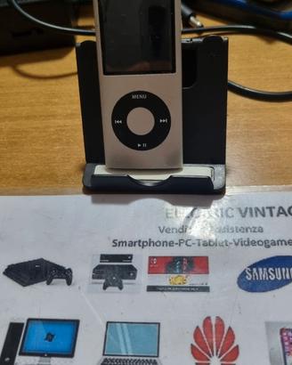 9243N-Apple iPod Nano 4 A1285 8GB Silver