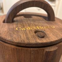 Scatols e bottiglia vuota Ca del bosco