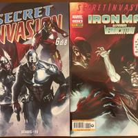 Secret Invasion Lotto 4: 10 albi Marvel Ita 2009