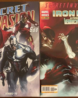 Secret Invasion Lotto 4: 10 albi Marvel Ita 2009
