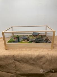 Diorama espositivo per treni