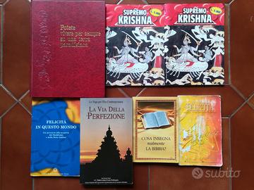 Libri altre .Religioni: Geova Buddismo Krishna