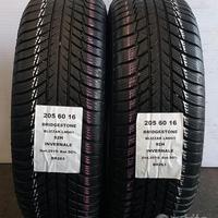 2 gomme 205 60 16 bridgestone br263