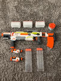 Nerf lotto completo con proiettili aggfiuntivi