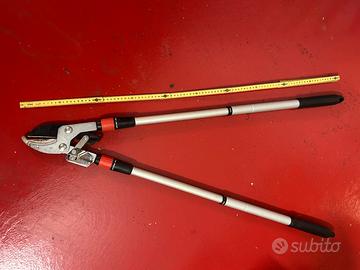 Forbici tronchesi per potatura rami, manici da 1m