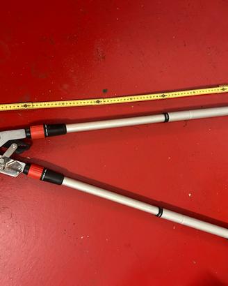 Forbici tronchesi per potatura rami, manici da 1m