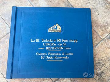 Beethoven 78 giri bachelite n. 2 cofanetti