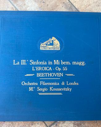 Beethoven 78 giri bachelite n. 2 cofanetti