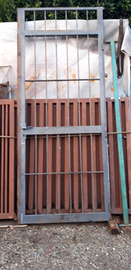 Porta Inferriata in ferro con serratura 230x96