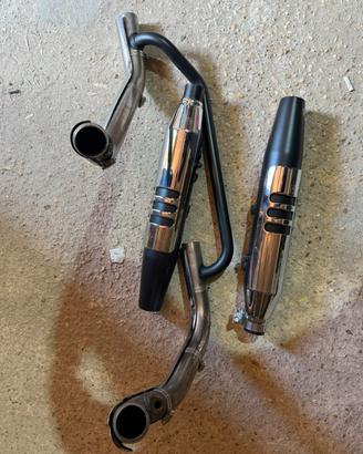 Marmitta scarico harley davidson originali