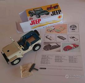 Modellino in latta della JEEP, marca ITES