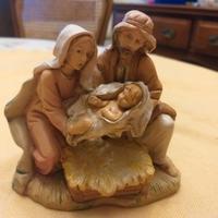 SACRA FAMIGLIA PRESEPE FONTANINI