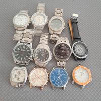 Lotto 11 orologi da uomo