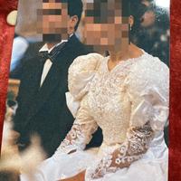 Abito sposa anni 90