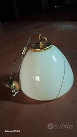 Lampadario da camera + 1 lampada da comodino