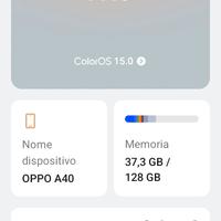 cellulare Oppo a40 colore bianco parlato
