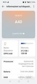 cellulare Oppo a40 colore bianco parlato