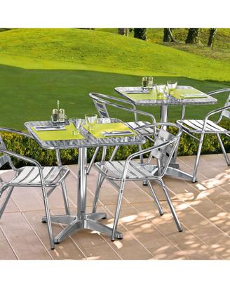 Tavolo alluminio bar