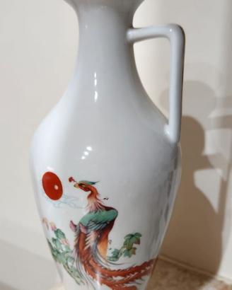 Caraffa in Porcellana Cinese Hong Mei Anni '60