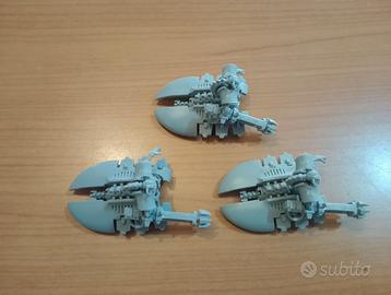 Squadra di Destroyers Necrons Warhammer 40000 oop