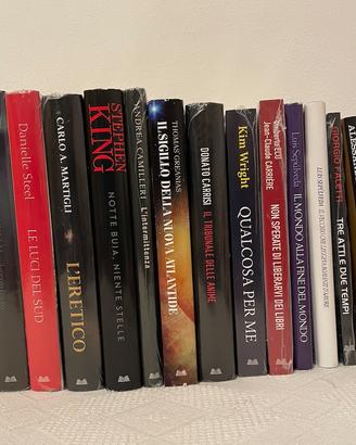 Lotto 13 Romanzi: Camilleri, Grisham, King, Eco...