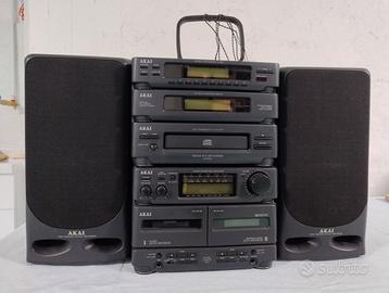 Impianto stereo Akai