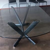 Tavolo in cristallo Cattelan