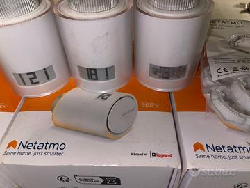 3 Valvole Netatmo + Adattatori Caleffi