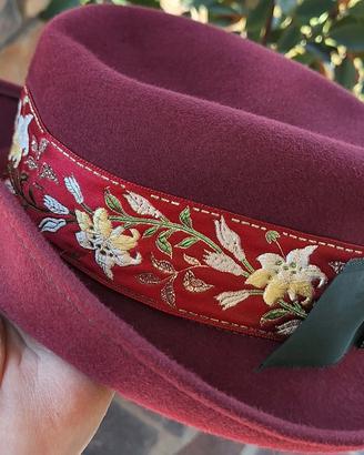 Cappello Vintage CAPO Austria – 100% Lana Feltro –