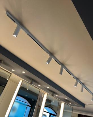 Binari con faretti Lucelight LED