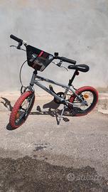 Bici Bicicletta bambino/a 17 pollici 4 - 7 anni