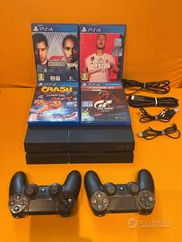Sony PS4 - 500 GB “Fat” + 2 Controller + 4 Giochi