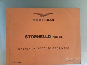 Catalogo ricambi moto guzi stornello 125 1960